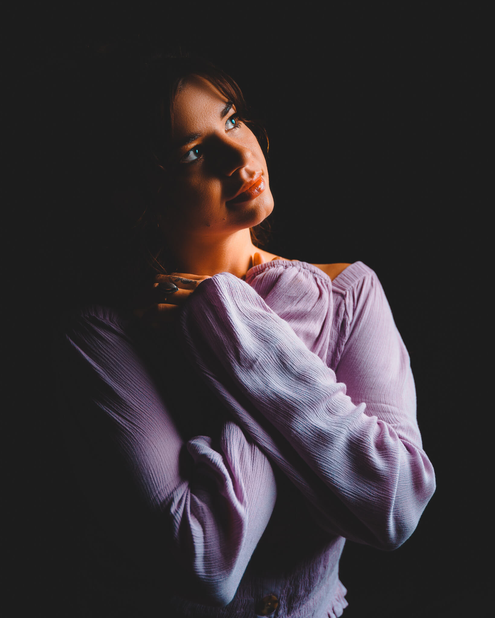 Deanna Low Key Portrait